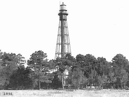 Hog Island Lighthouse - 1896